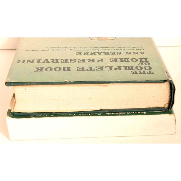 2 Vintage Cookbooks Complete Book Of Home Preserving Sproutmans Kitchen Garden - Picture 5 of 15